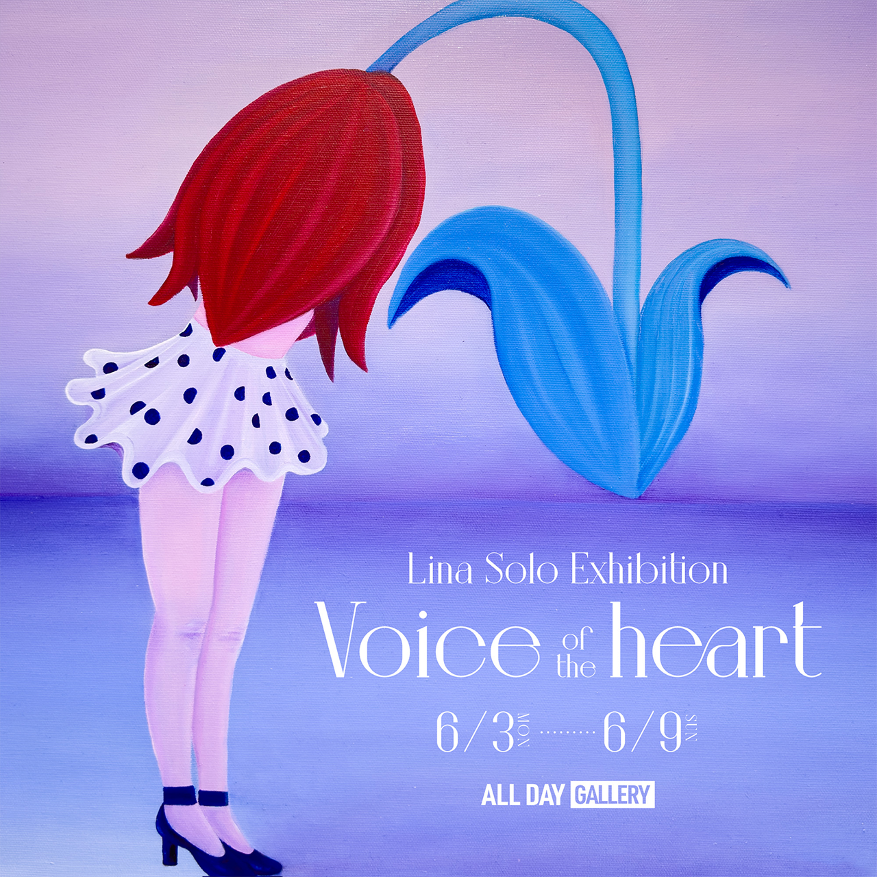 Lina Solo Exhibition “Voice of the heart”
