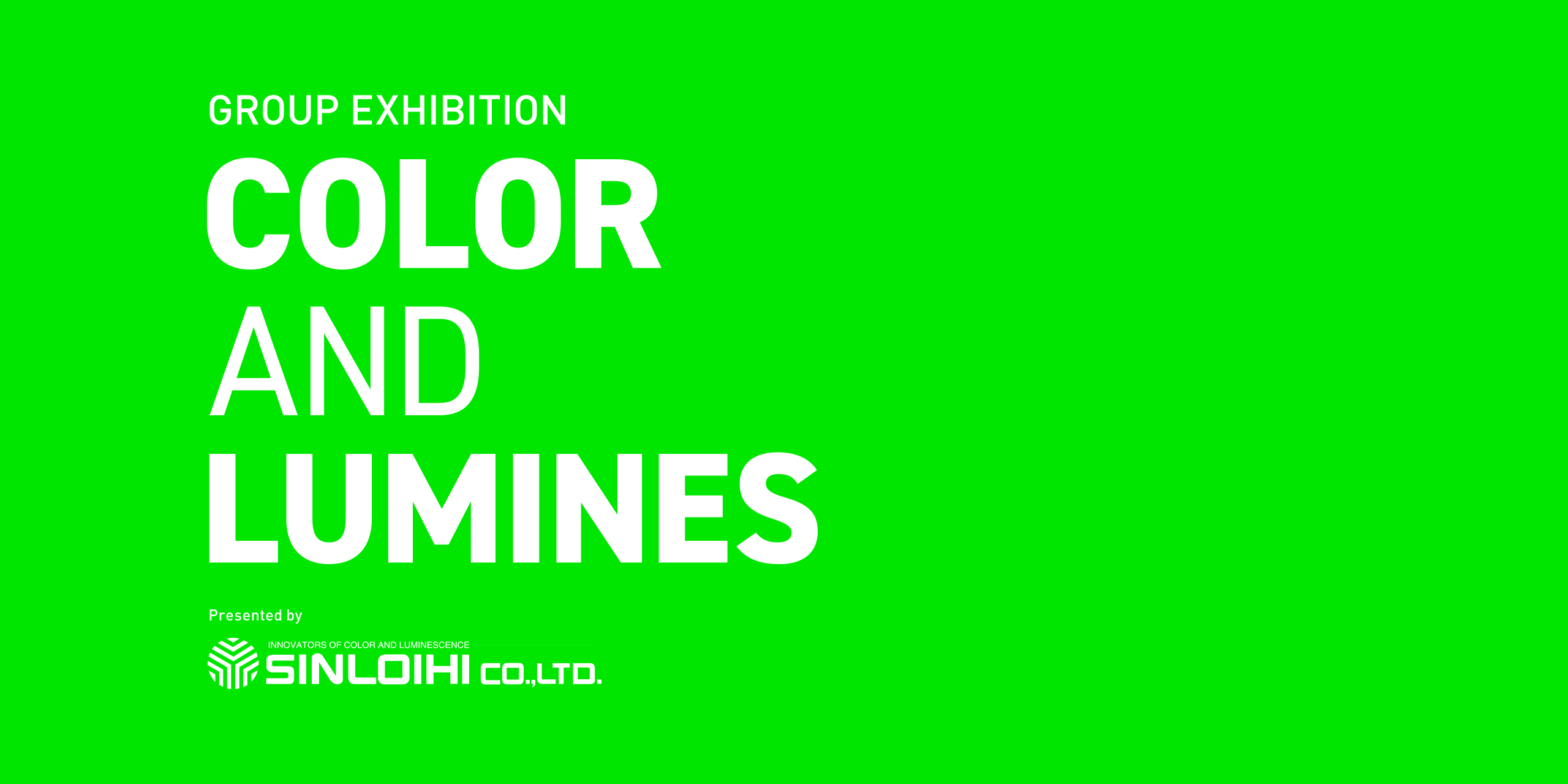 GROUP EXHIBITION “COLOR AND LUMINES”
