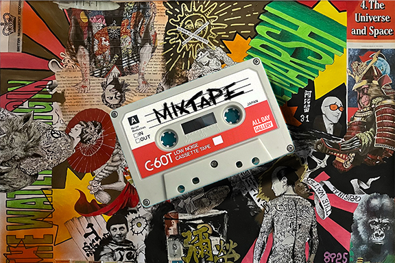 Rio.Nakano Solo Exhibition “MIXTAPE”